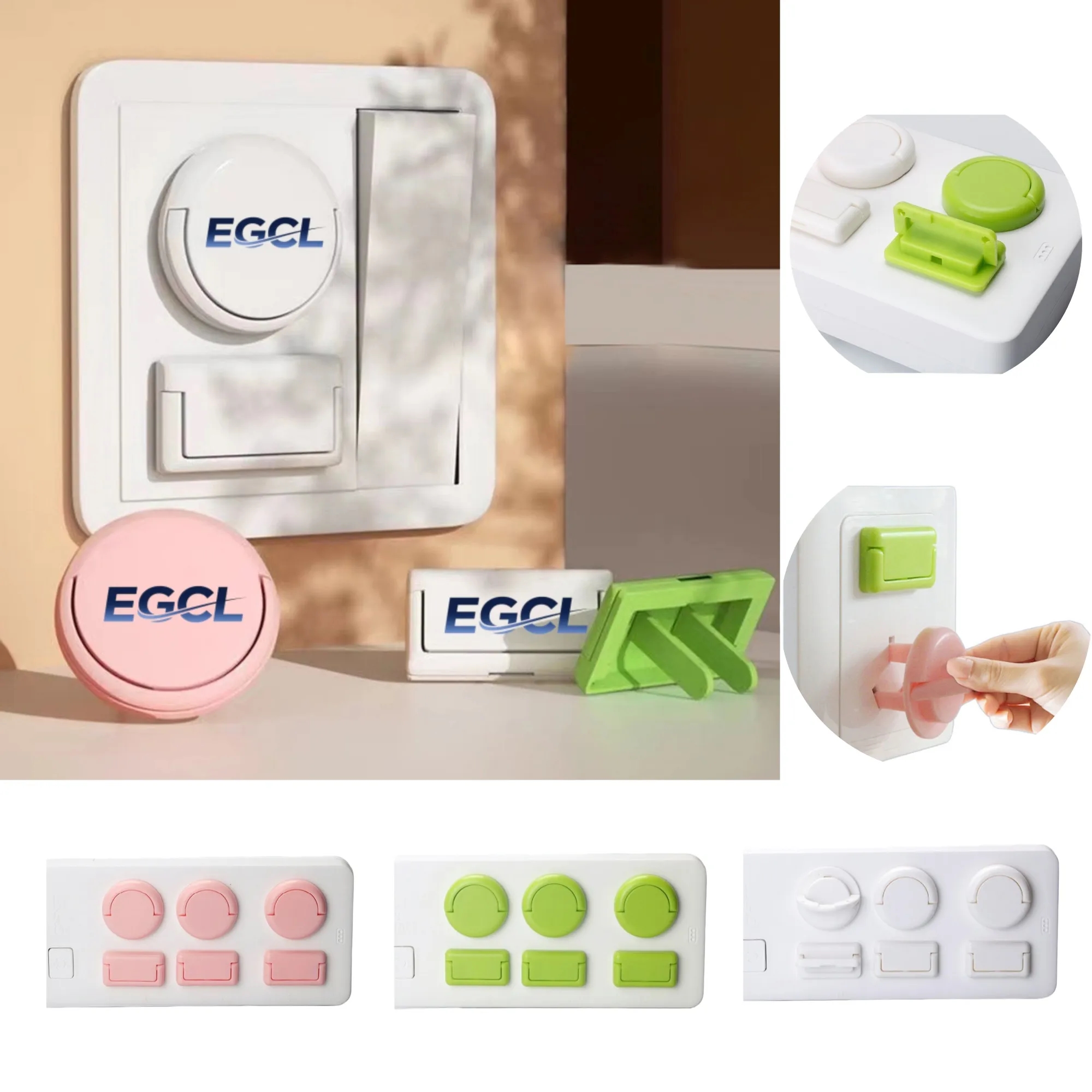 Protective case for baby electric shock sockets