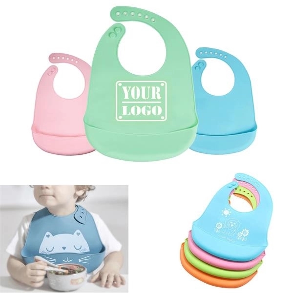 Silicone Baby Bibs 1