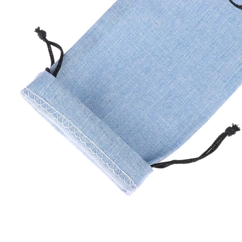 Linen Glasses Cleaning Cloth Pouch 5