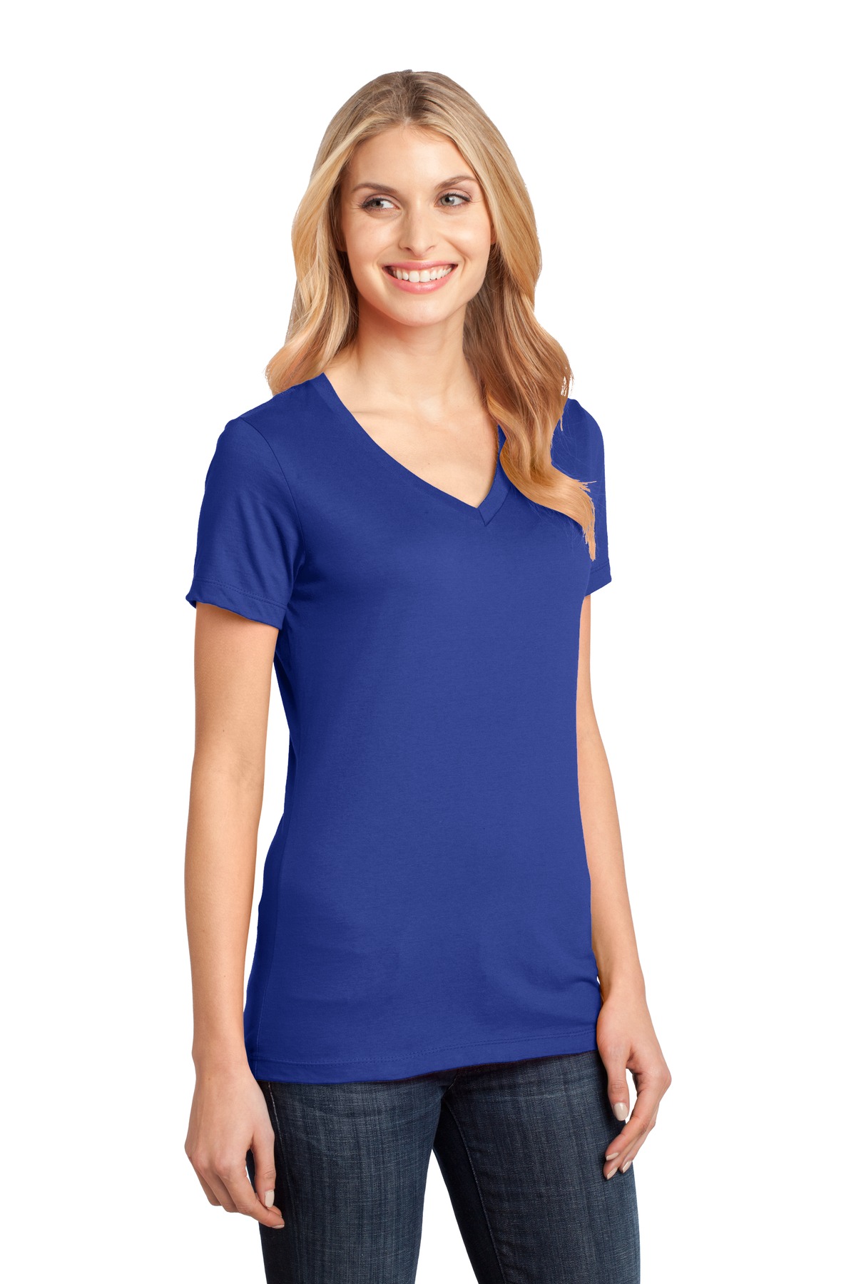 District® Women's Perfect Weight V-Neck Tee 25