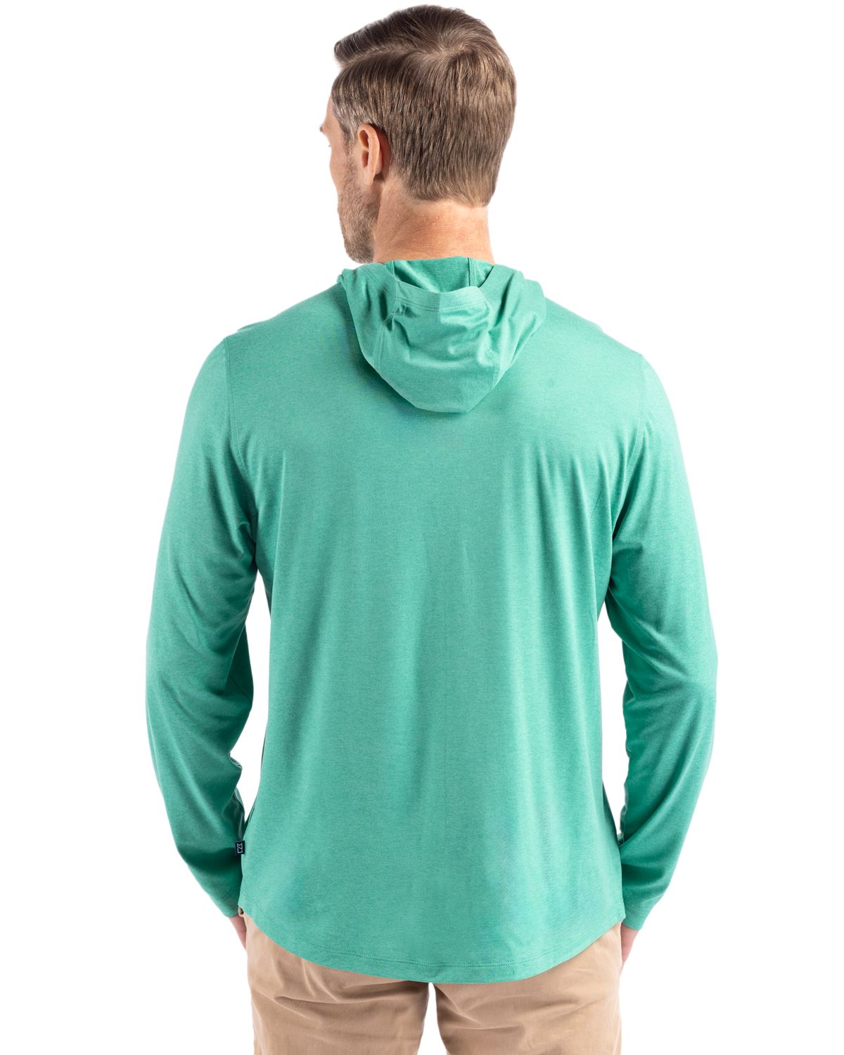 Cutter & Buck Coastline Recycled Double Peached Mens Hooded Pullover 80