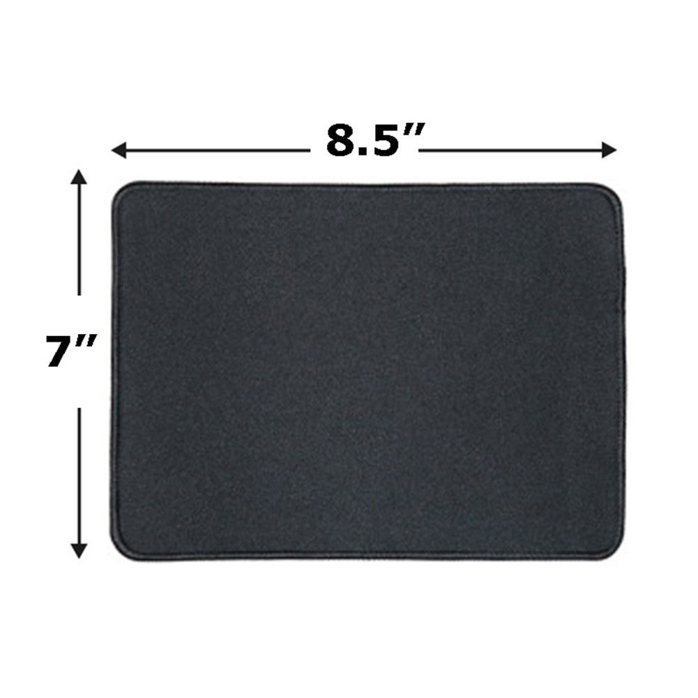 Non-Slip Rubber Base Mouse Pad with Stitched Edge 5