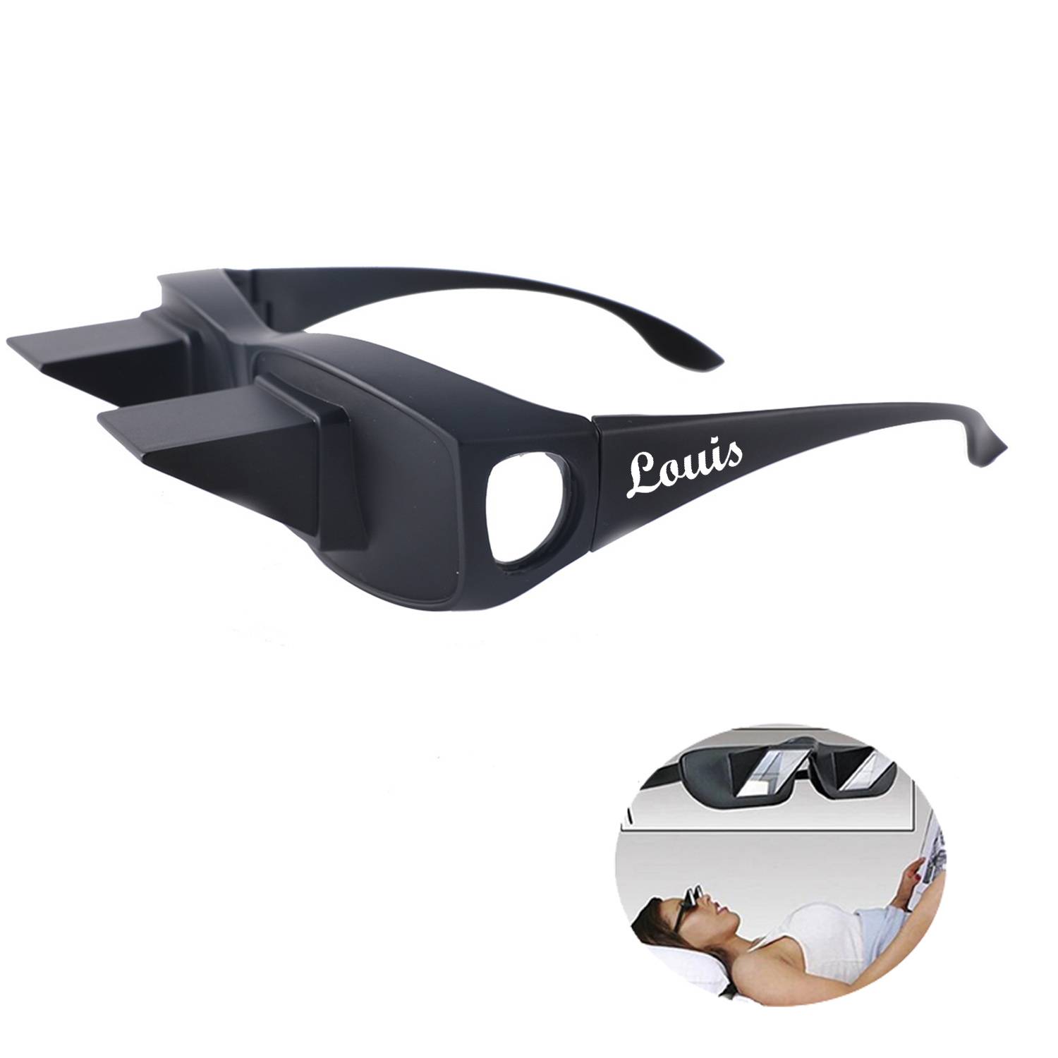 Patient's or lazy person bed reading glasses 7