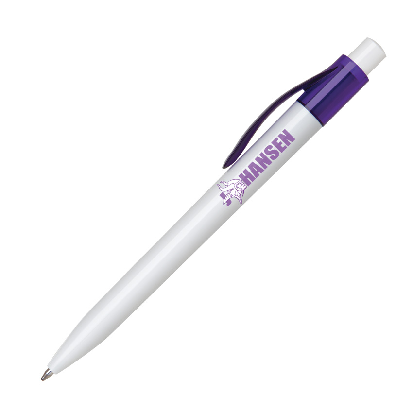Click Action Translucent Clip Pen 5