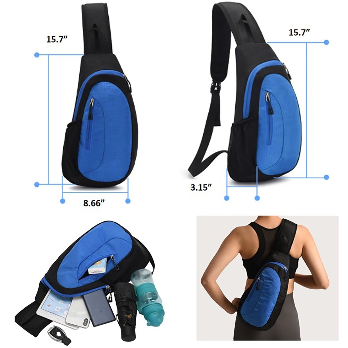 Small Crossbody Sling Bags Shoulder Backpack 4