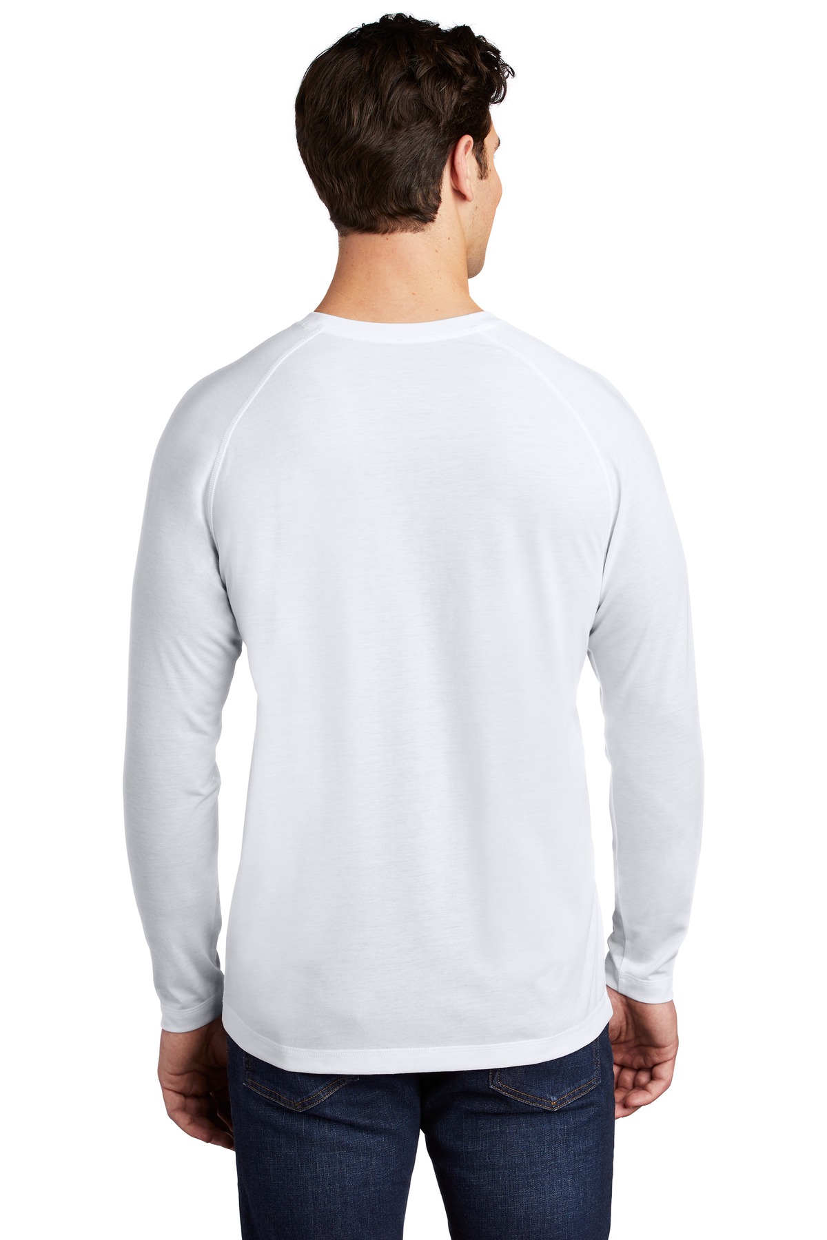Sport-Tek® PosiCharge Long Sleeve Tri-Blend Wicking Raglan Tee 27