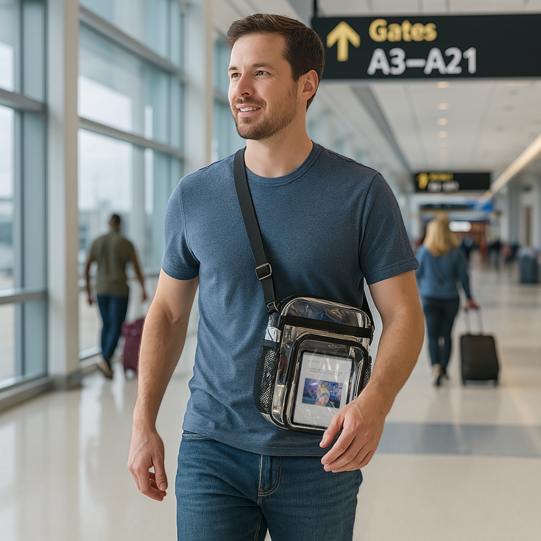 ClearView LoopMate Clear Crossbody Bag 6