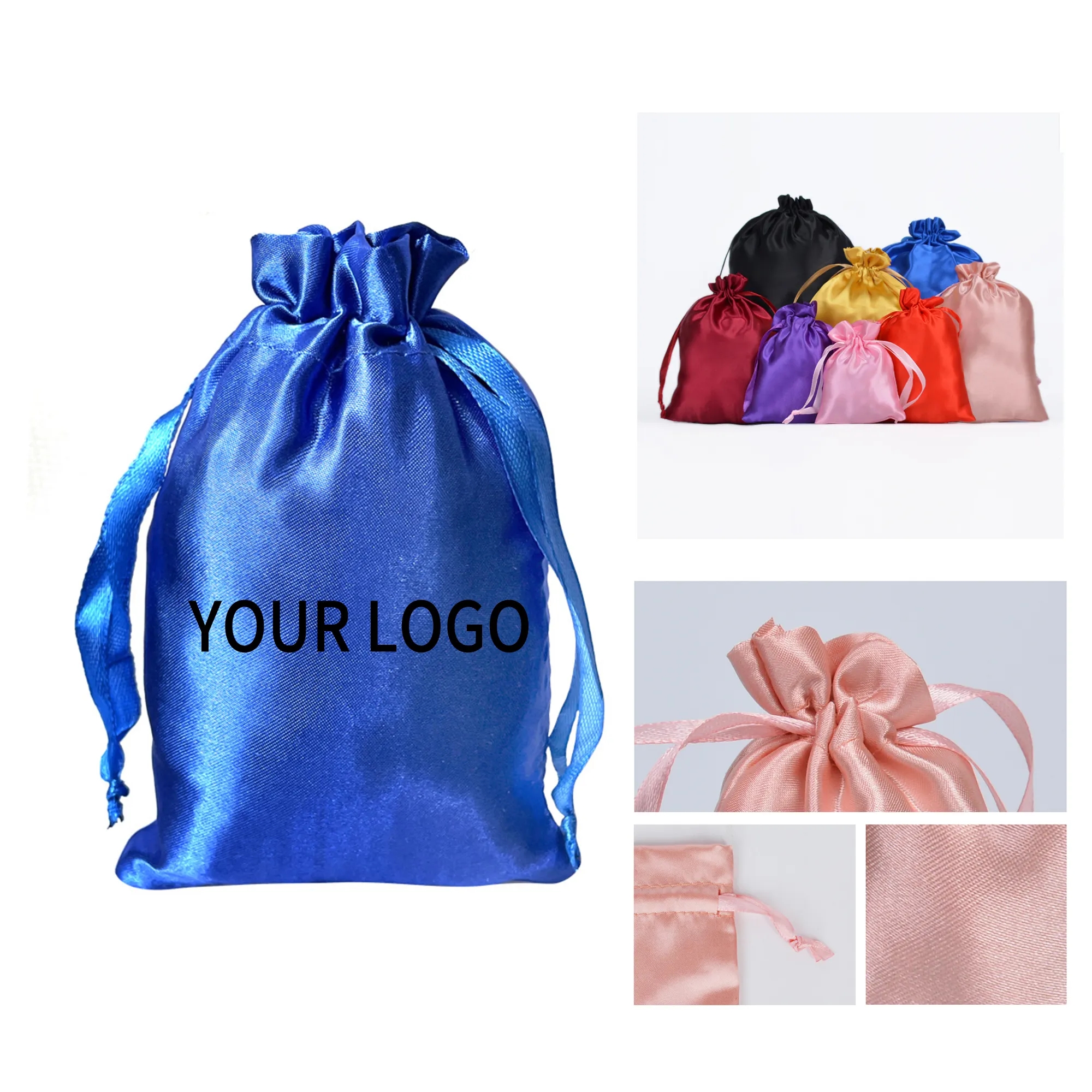 Silkscreen Printed Satin Gift Bag 2