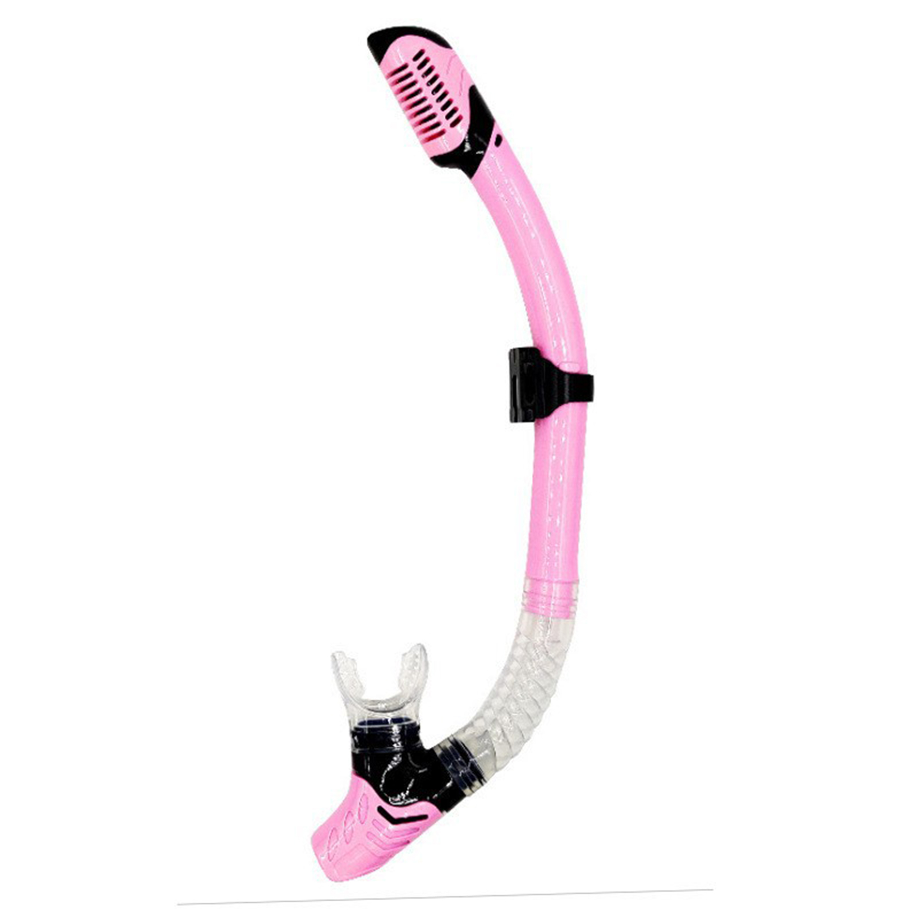 Adult Diving Dry Snorkel with Splash Guard 4