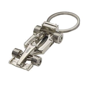 Unique Racing Car Key Chain With Split Ring Attachment 4