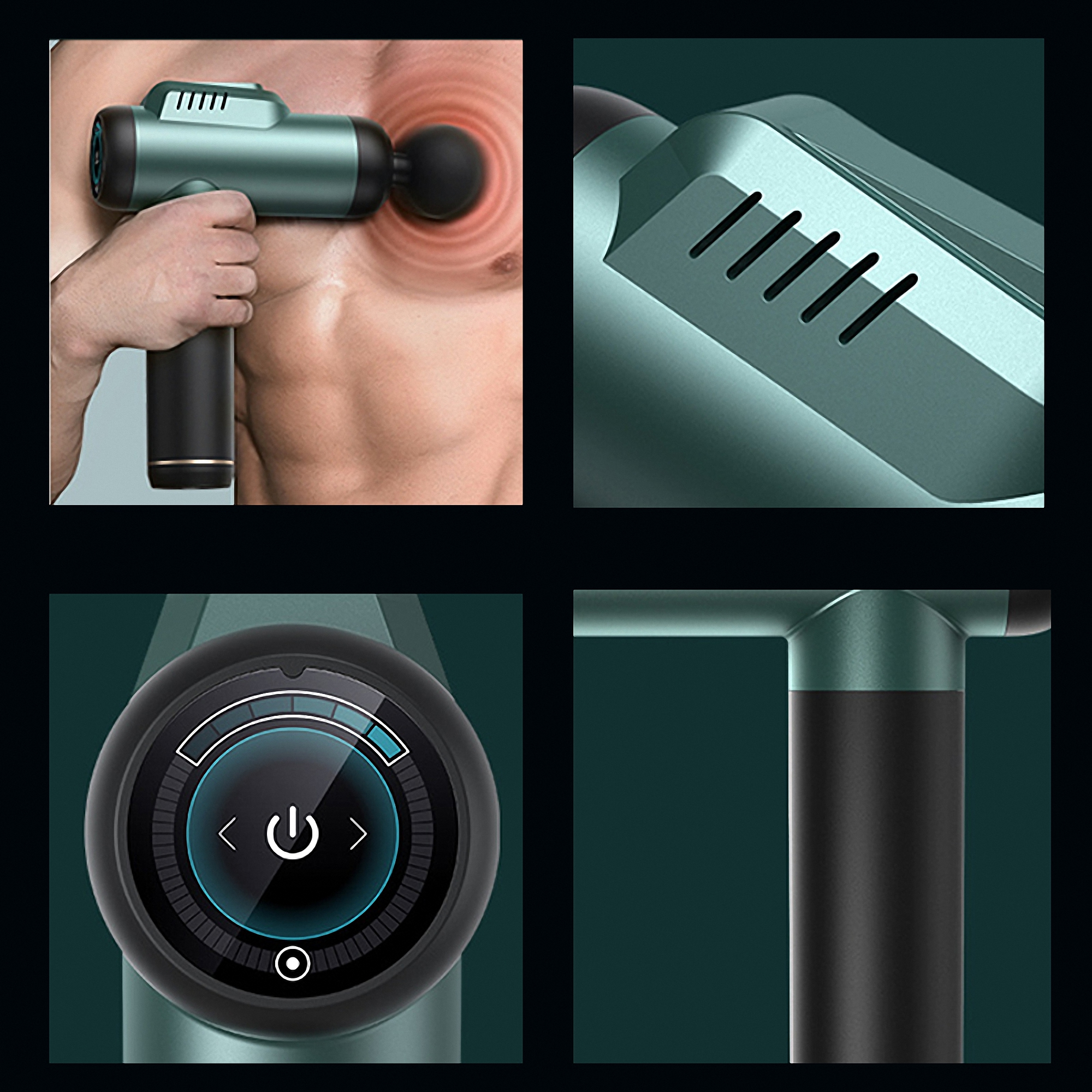 Deep Tissue Percussion Massage Gun 3