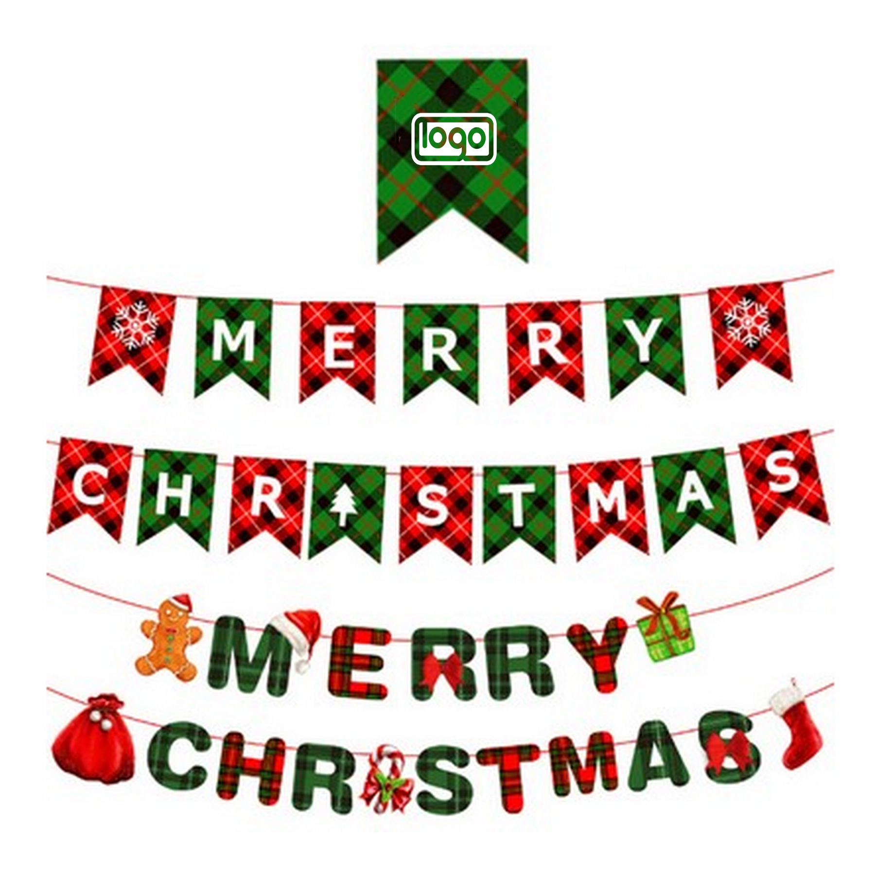 Christmas Decoration Party Banner 4