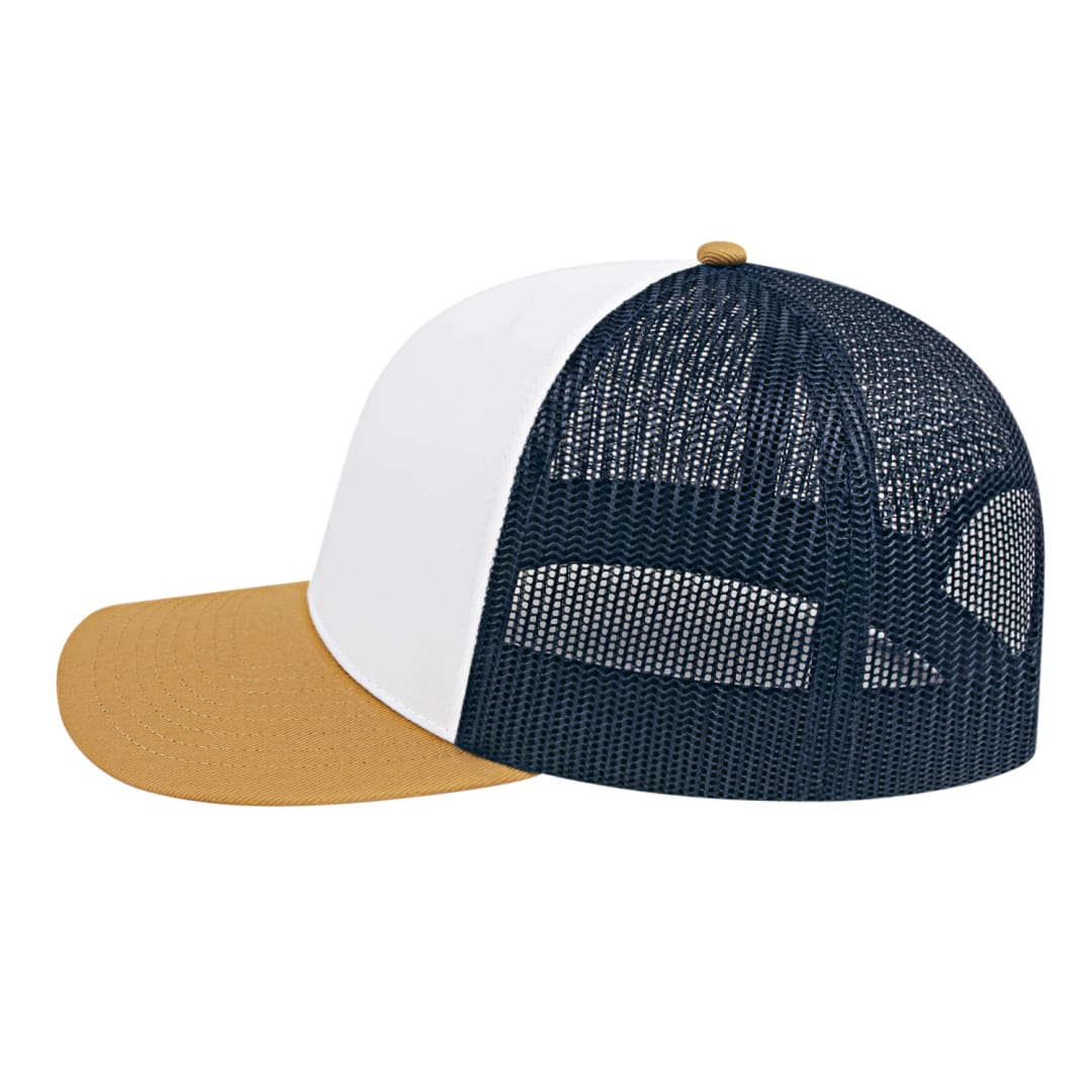 Cap America Poly/Cotton Trucker Mesh Back Cap 62