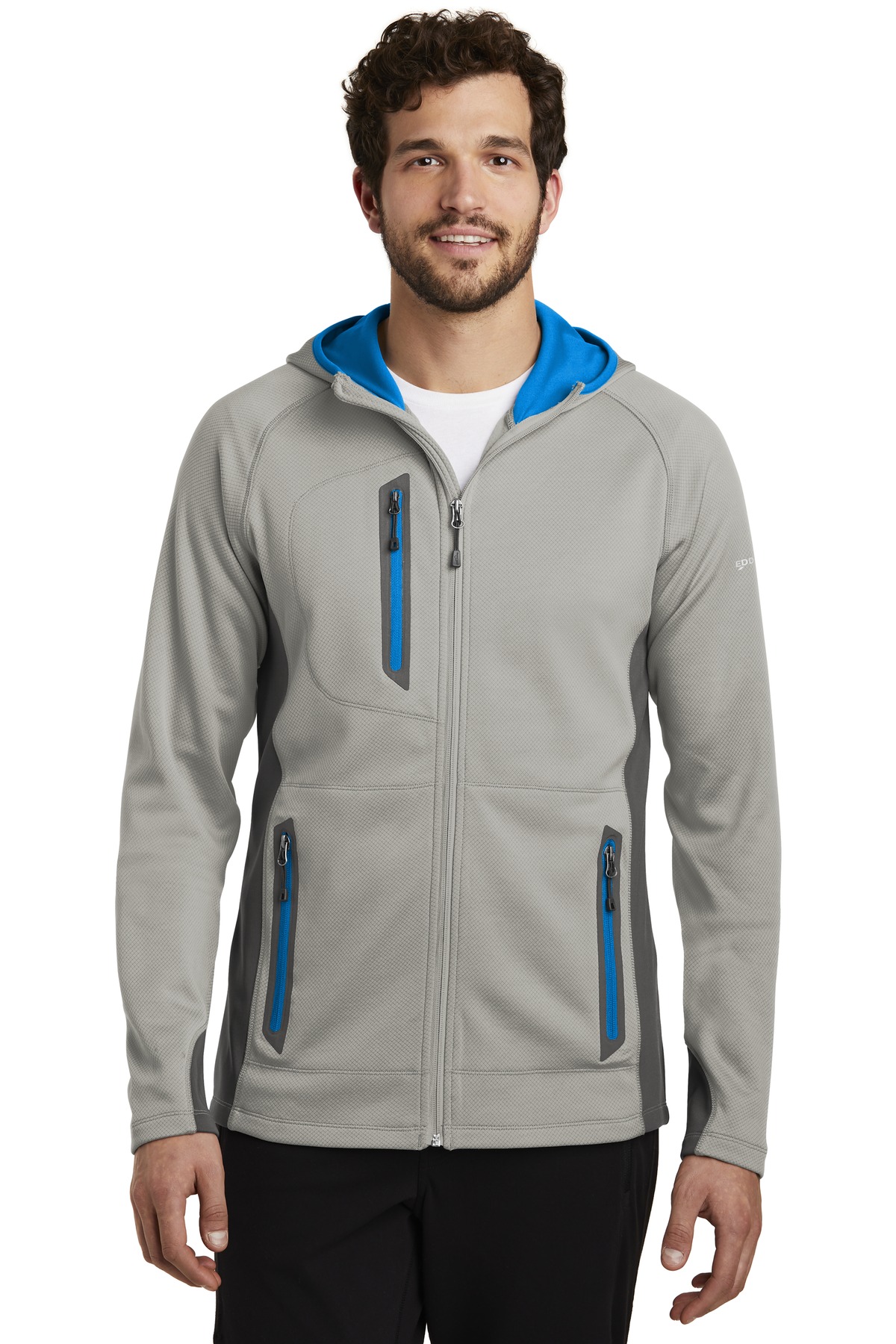 Eddie Bauer Sport Hooded Full-Zip Fleece Jacket. EB244 2