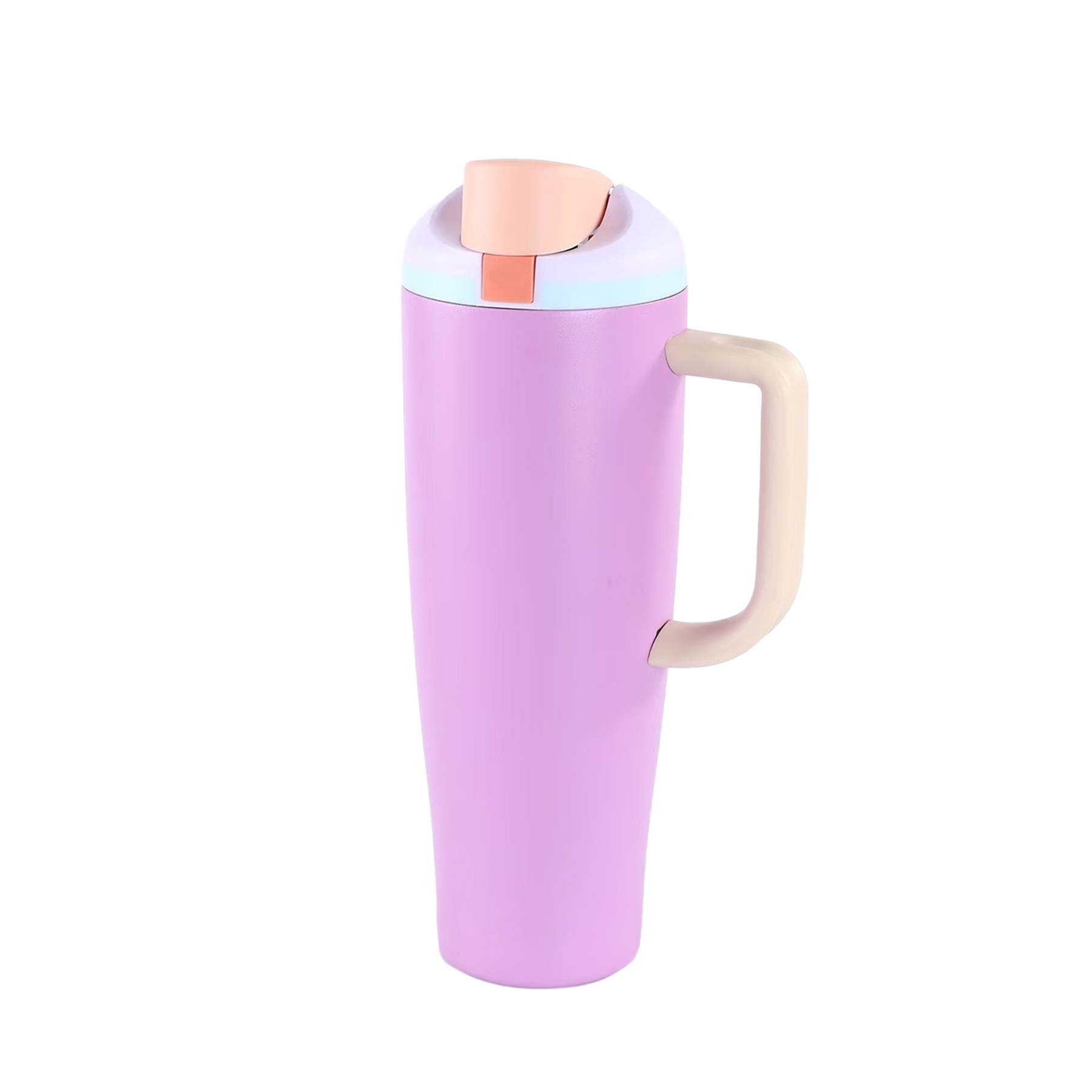 Insulated Stainless Steel Tumbler with Side Handle 9