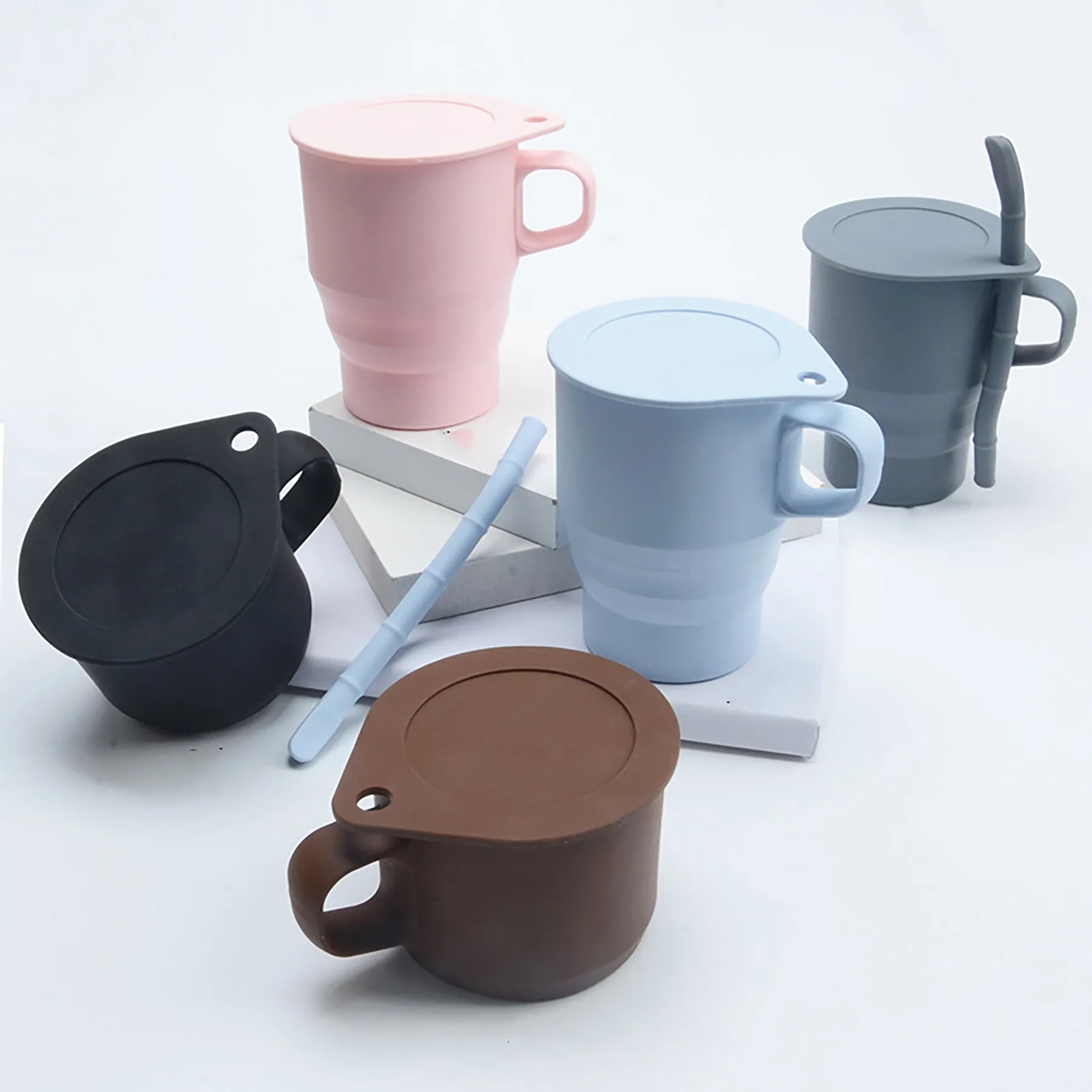 Polypropylene Silicone Folding Mug 3