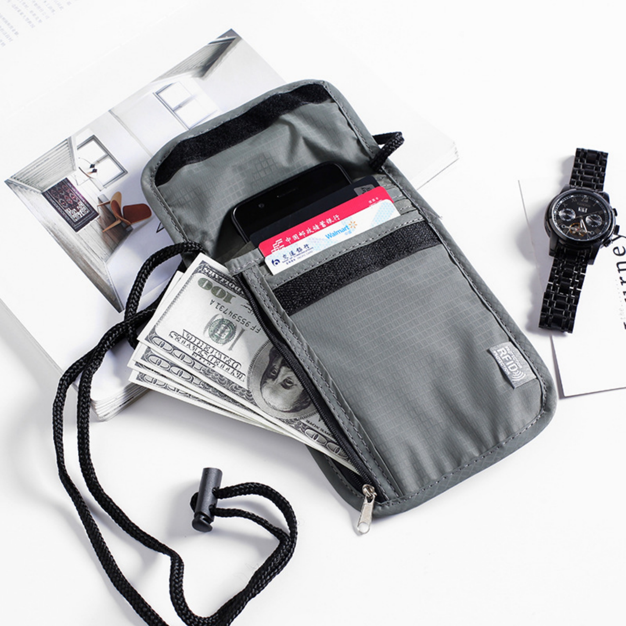 Neck Wallet For Travel 3