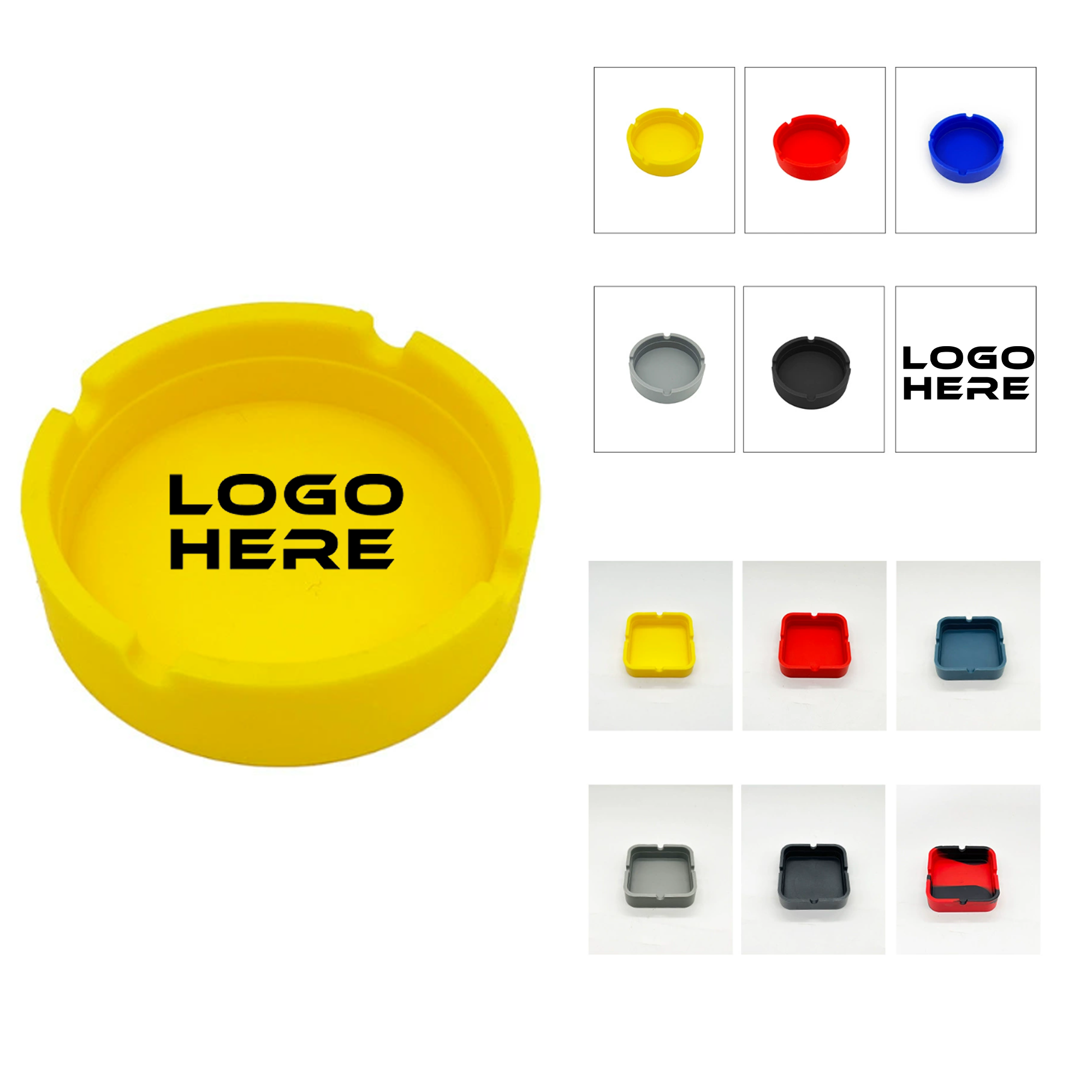 Custom Silicone Ashtray 5