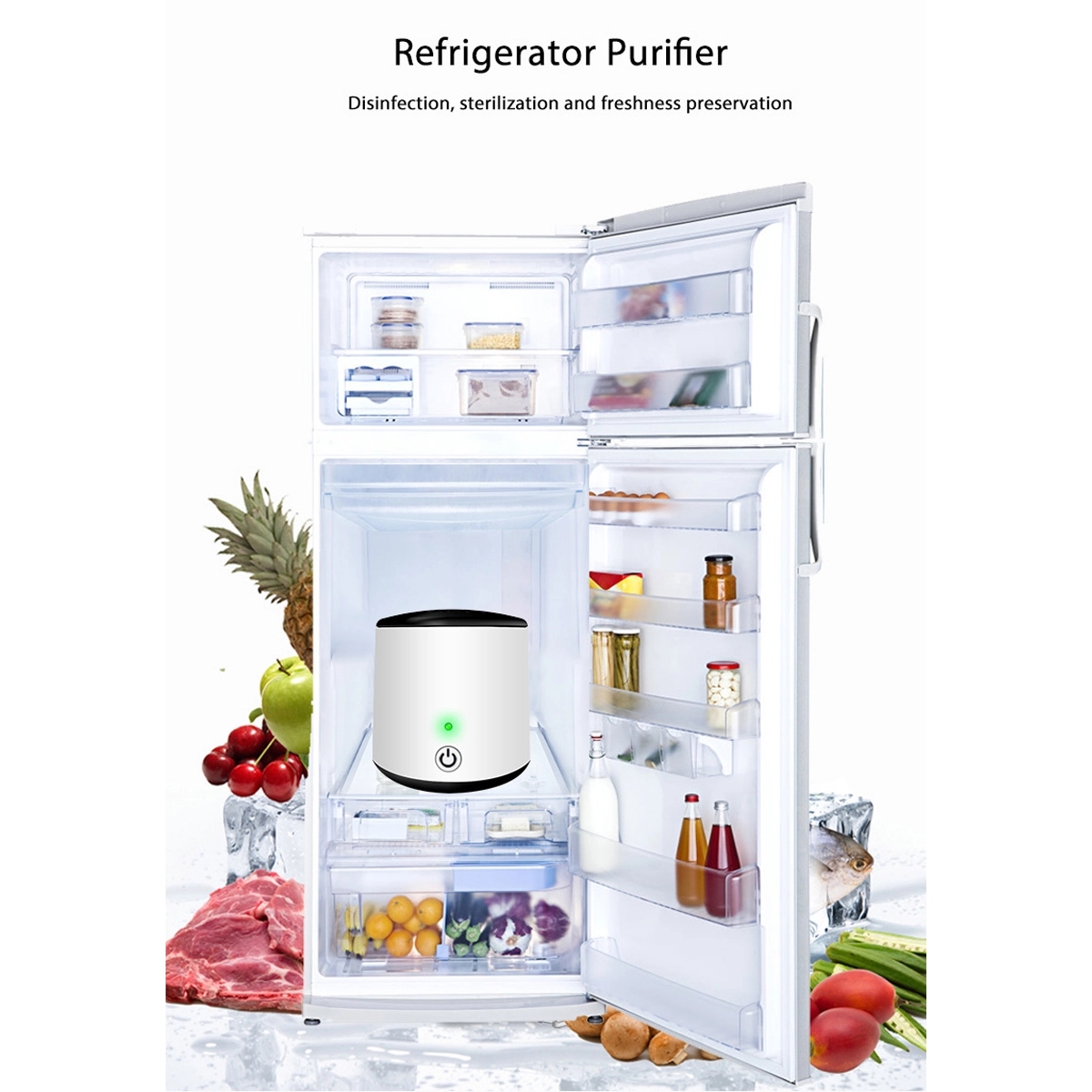 Portable Refrigerator Deodorize Purifier 4