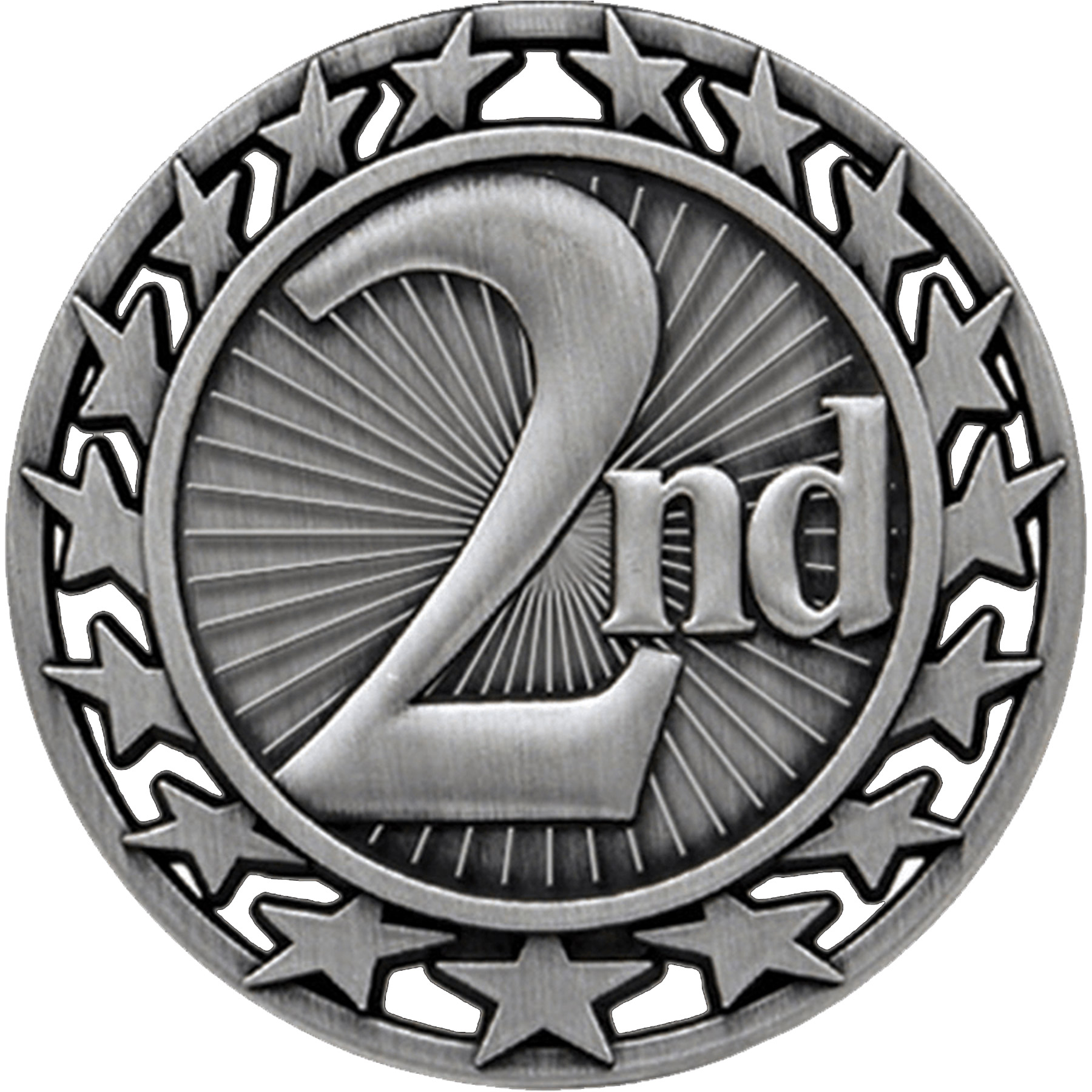 Stock Star Sports Medals: 2nd Place 2