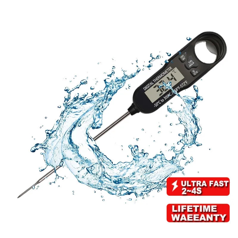 Waterproof Direct Insert Food Thermometer 2