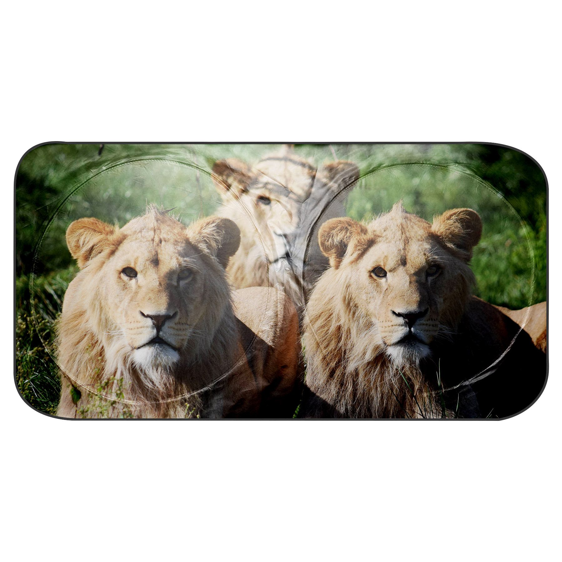 Silver-Coated Front Window Car Sunshade Windshield Shade (59'' x 27.5'') 11