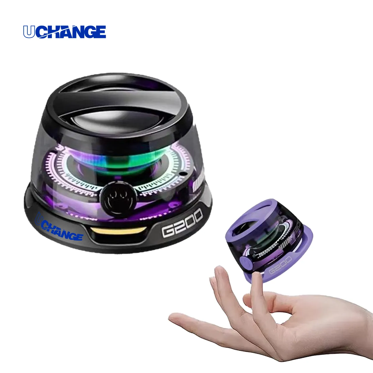 Magnetic RGB Bluetooth Speaker With TWS Pairing 5