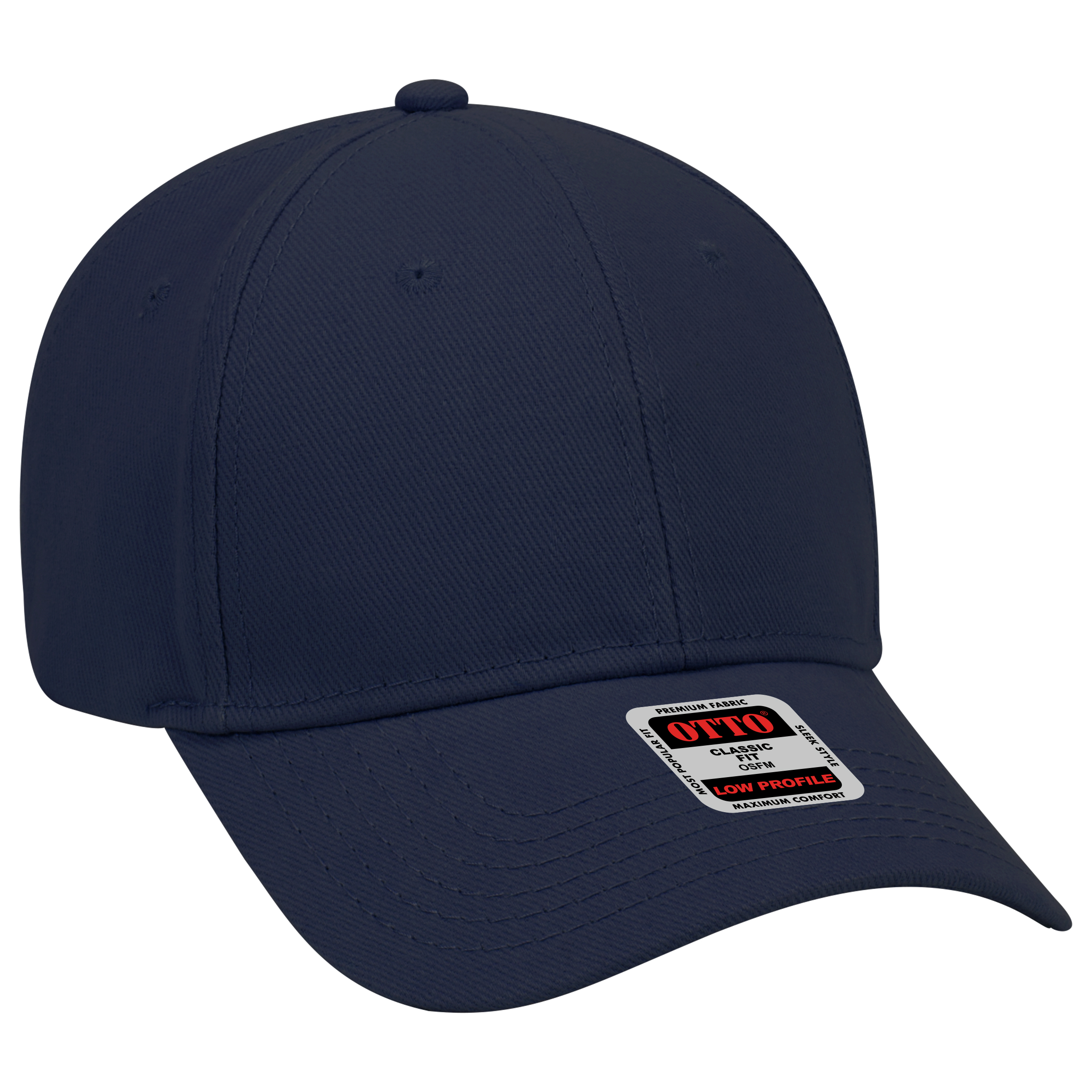 OTTO CAP® 6 Panel Low Profile Baseball Cap 20