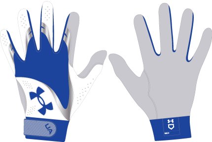 Women's UA Radar Batting Gloves 3
