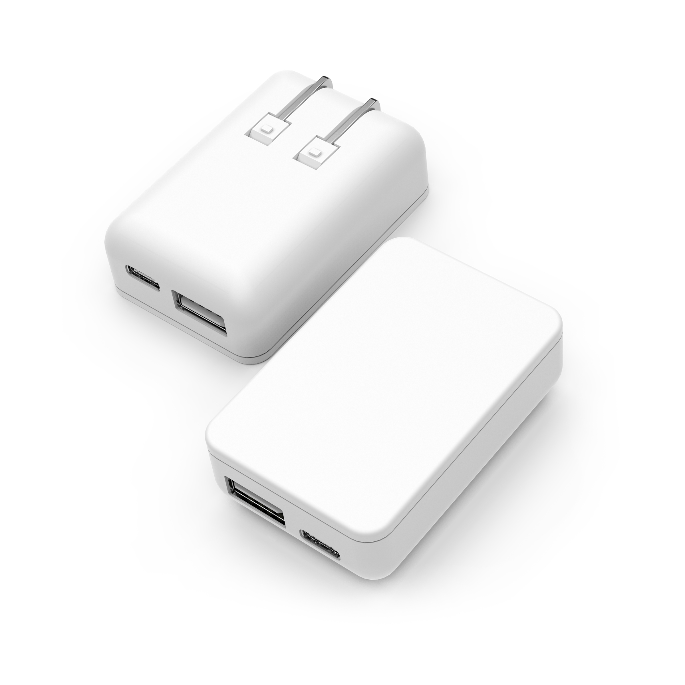PowerUSB: 20 Watt Dual Port Travel Plug 10