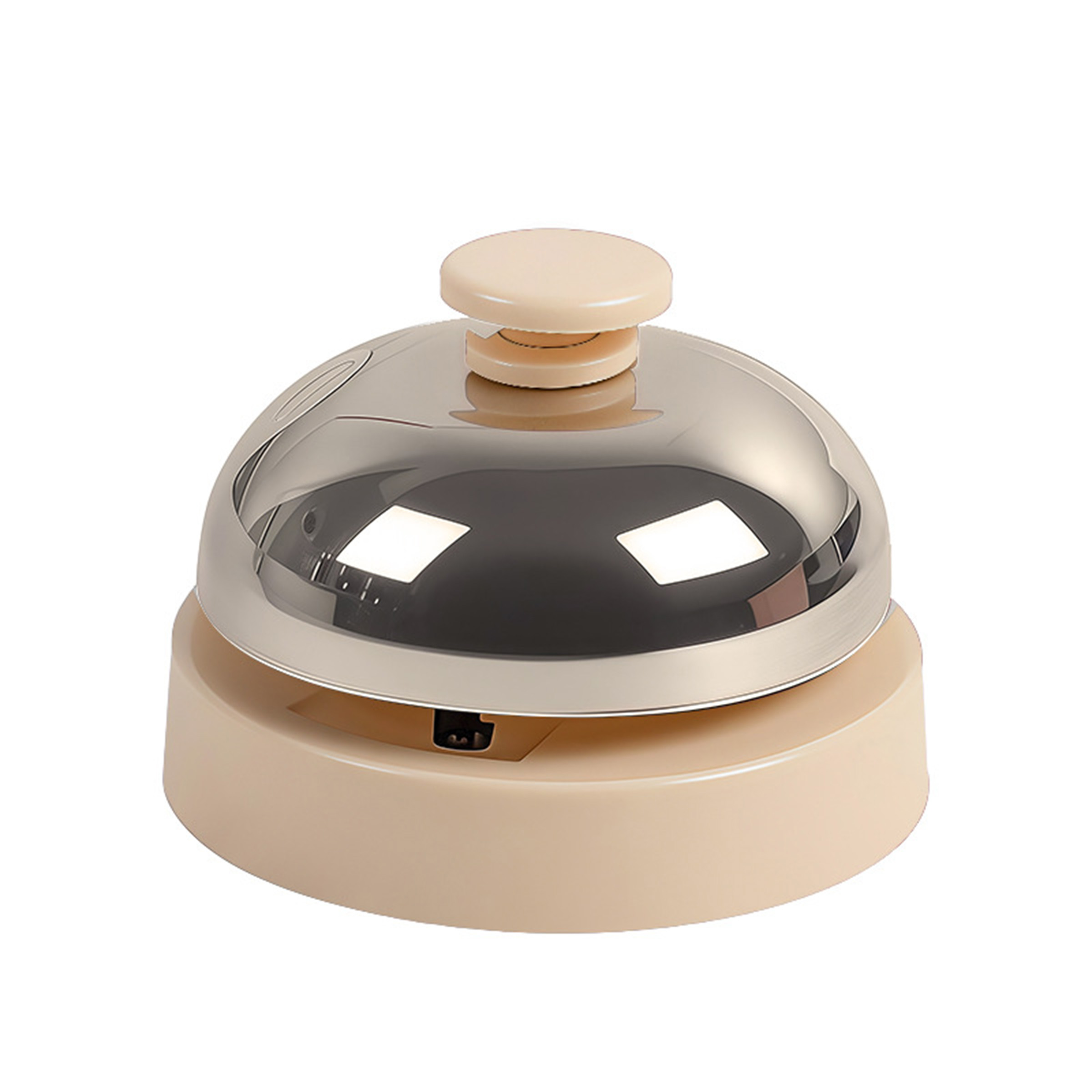 Metal Service Bell With Plastic Base 2