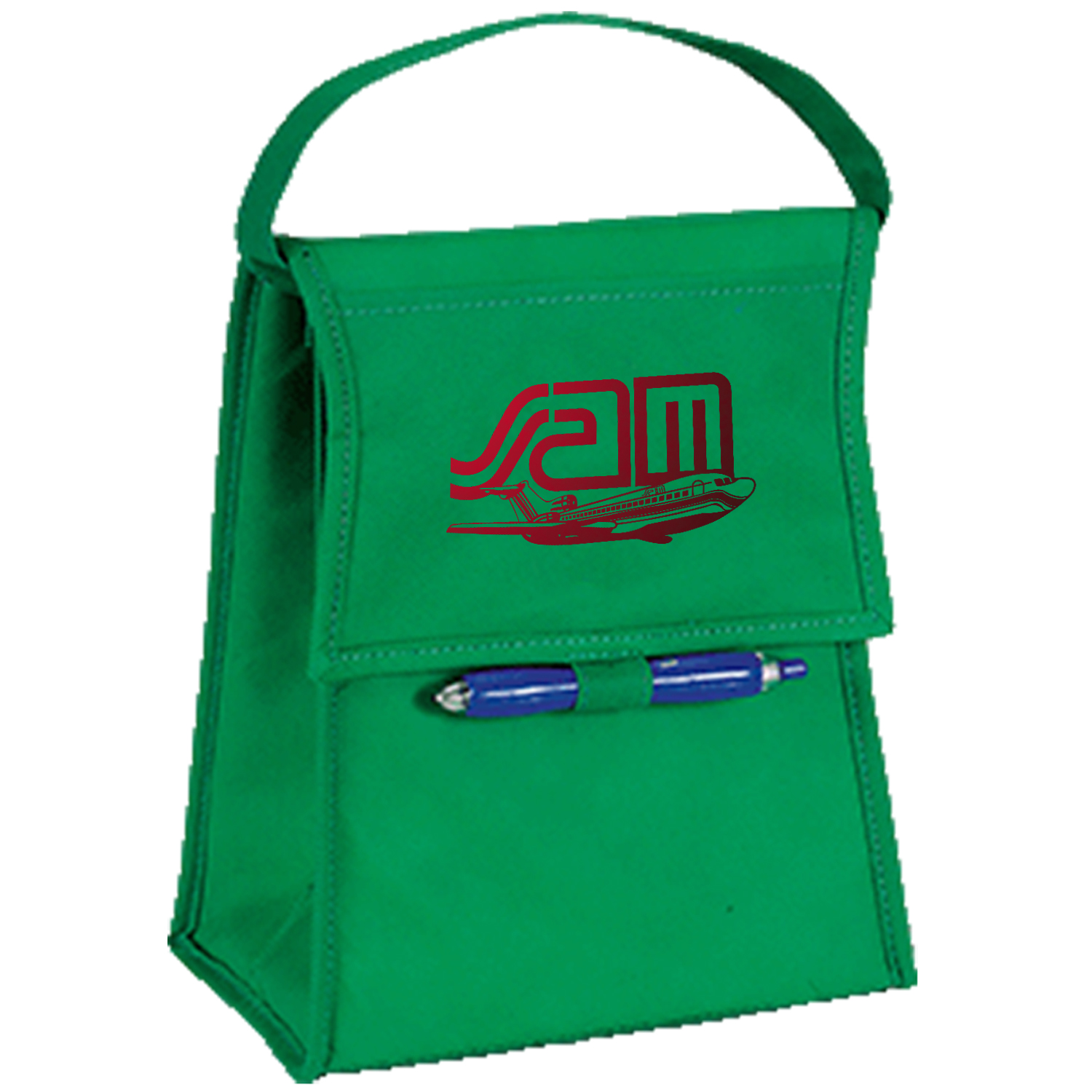 Foldable Insulated 6 Pack Lunch Cooler Bag (8.5” x 10” x 5”) 2