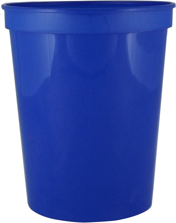 16 oz. Smooth Wall Plastic Stadium Cup 8