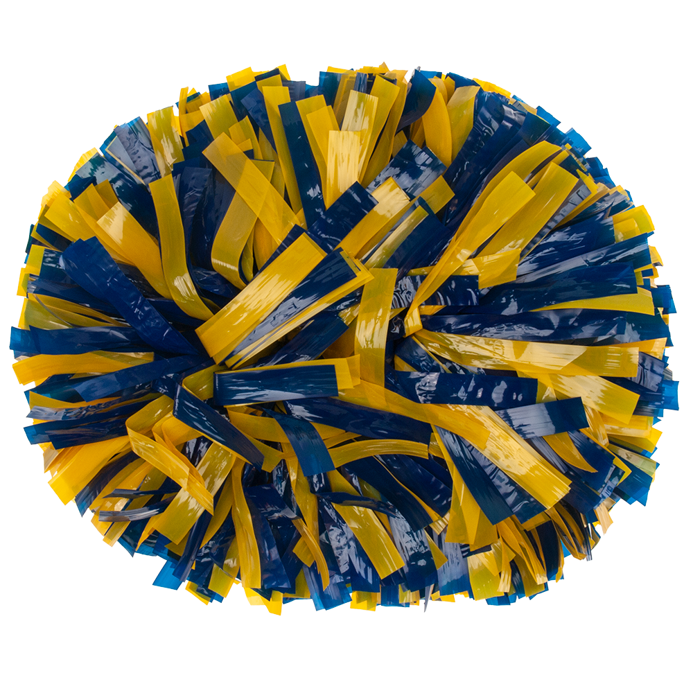 Custom Wet-Look Show Pom - Two or Three Colors Mixed 21