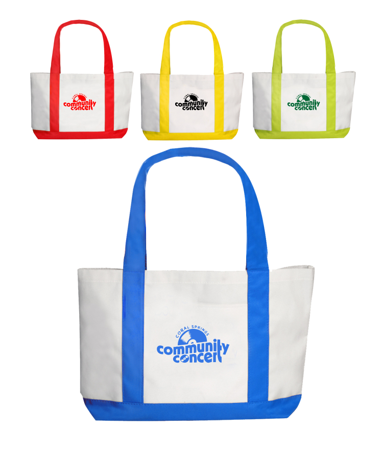 Union Printed - Canvas Shoulder Tote Bags 4