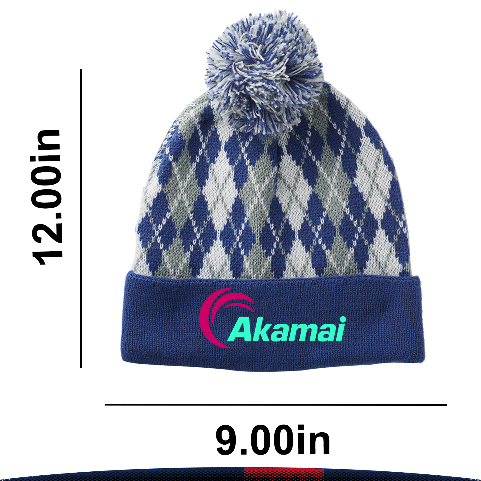 Raouy Knitted Pompom Beanies 3