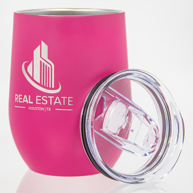 12 Oz. Custom Stainless Steel Wine Tumblers 59