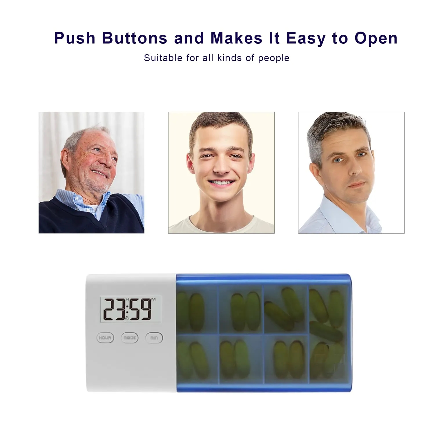 Smart Electronic Pill Storage Box 14