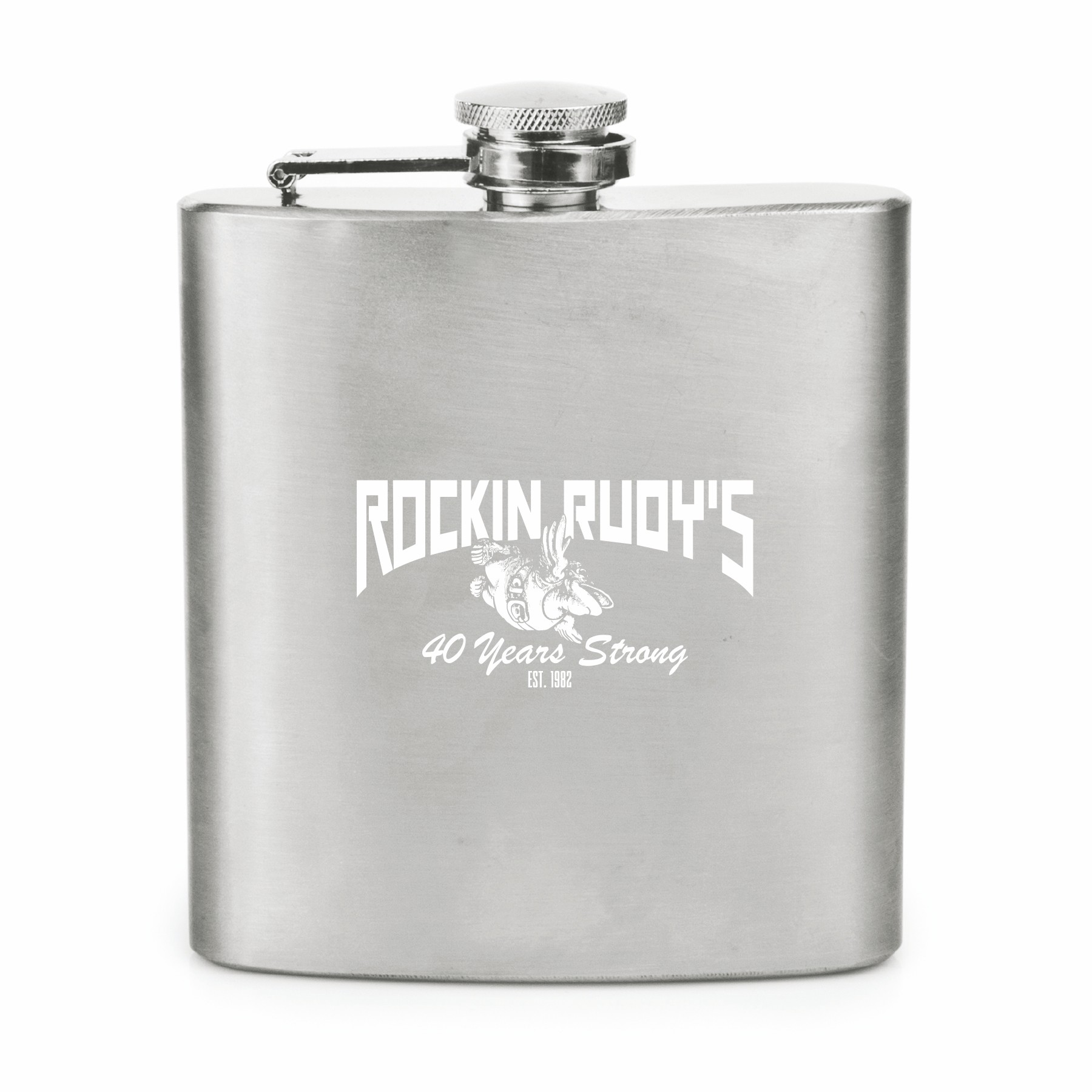 True® 6oz Stainless Steel Flask 3