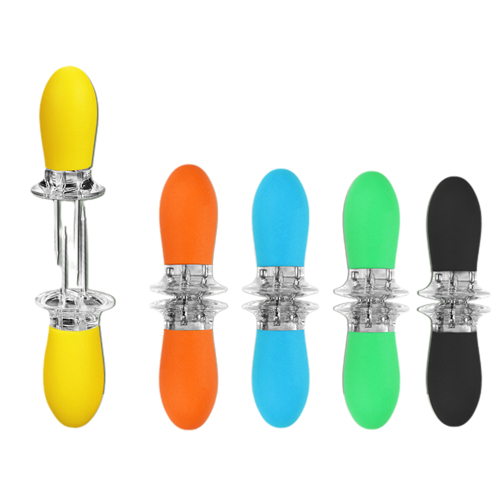 Silicone Corn Holders Forks Stainless Steel 3