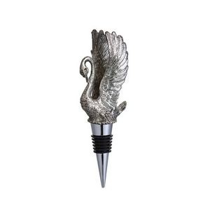 Elegant Alloy Swan Wine Cork Bottle Stopper 13
