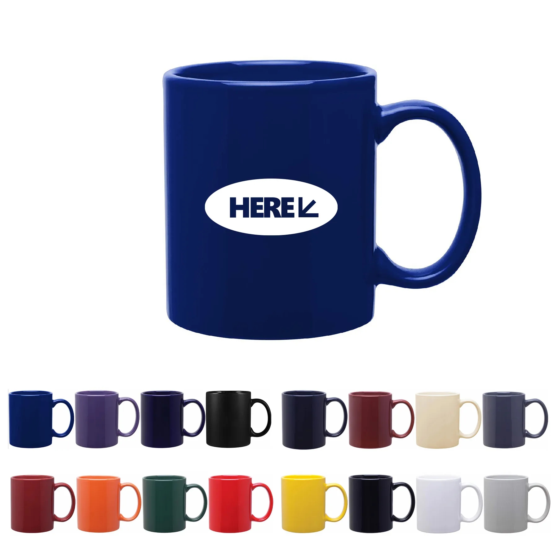 11oz Ceramic Coffee Mug MOQ 100PCS 13