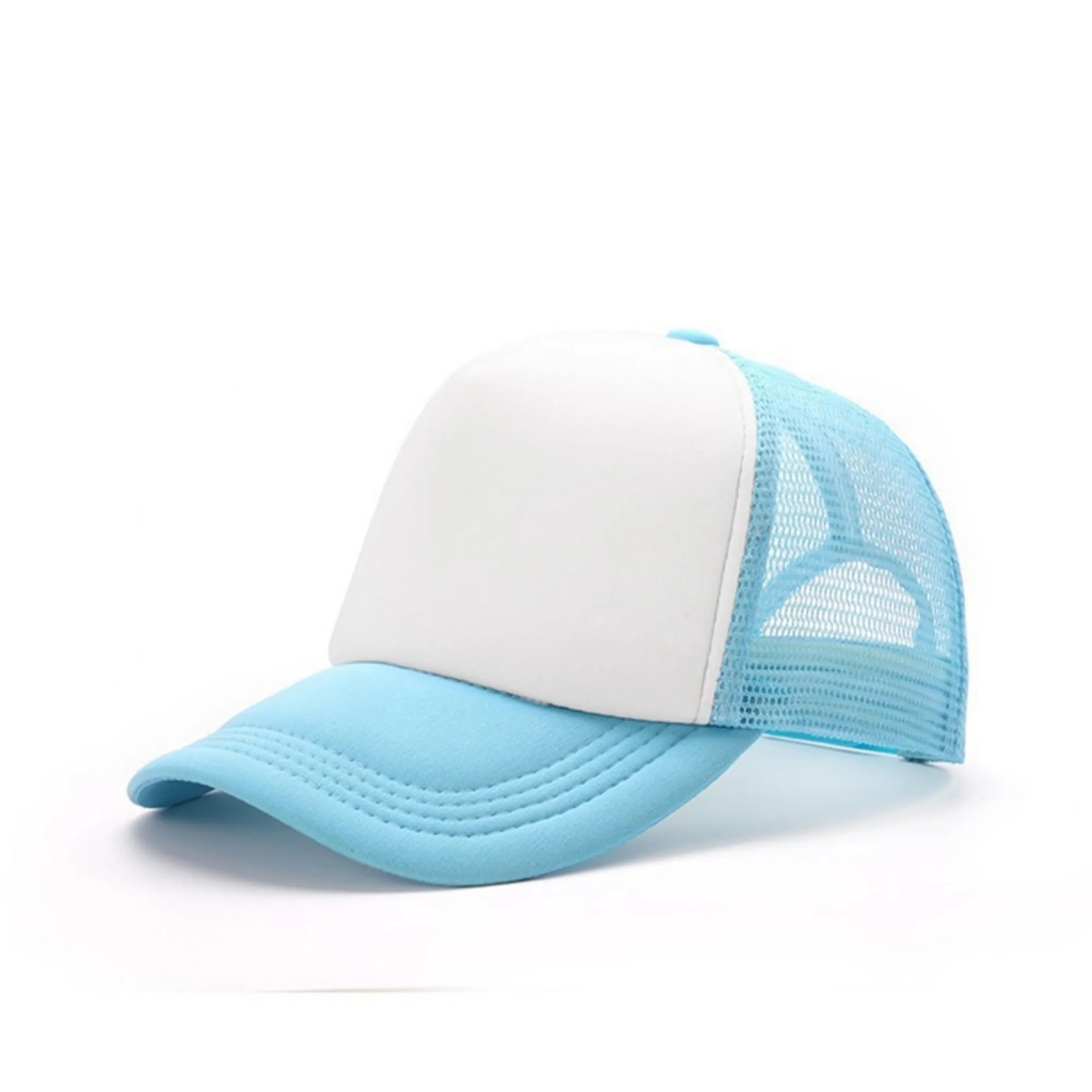 Adult Blank Trucker Hats Mesh Baseball Cap Adjustable 10