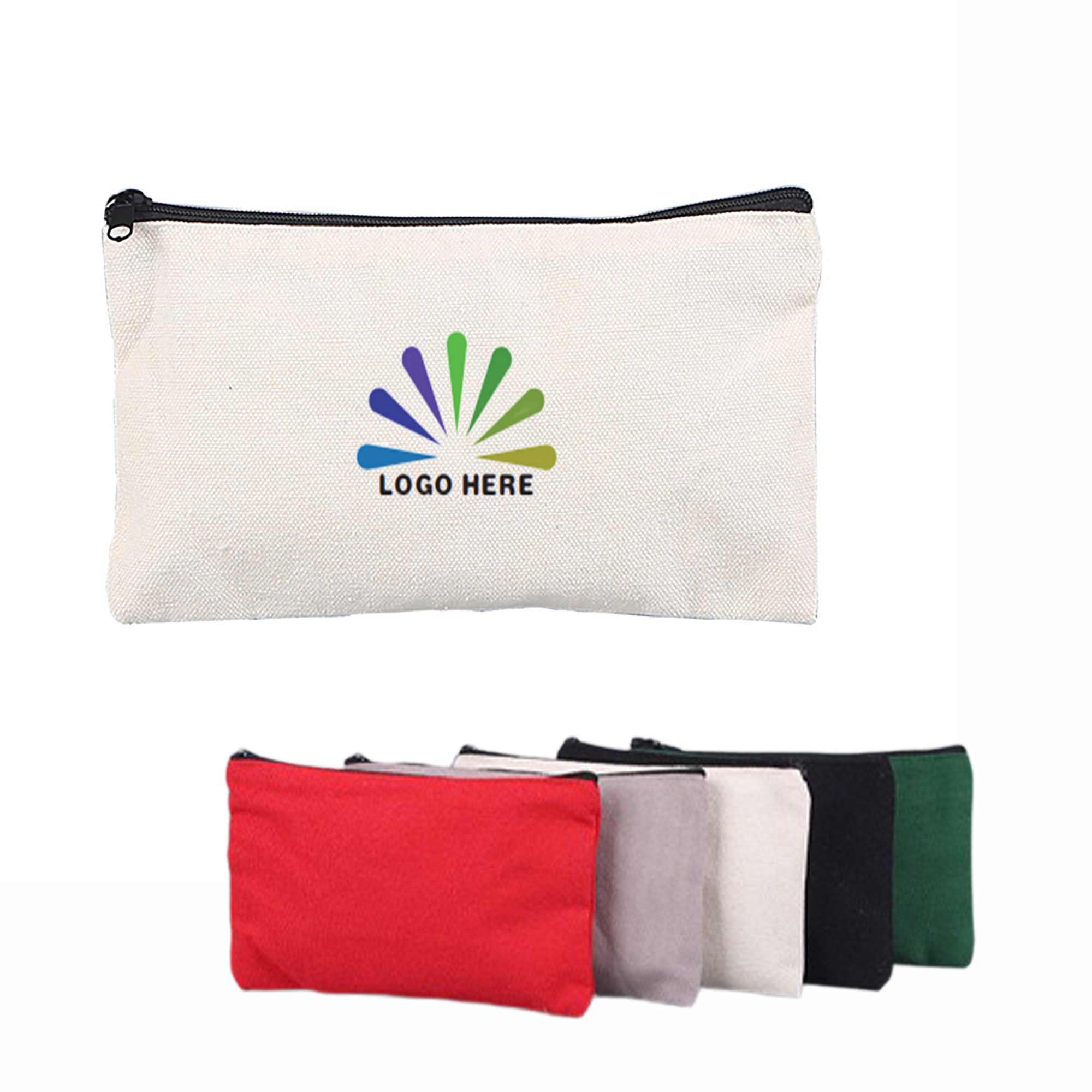 Waterproof Zipper Pencil Pouch MOQ 10pcs 1
