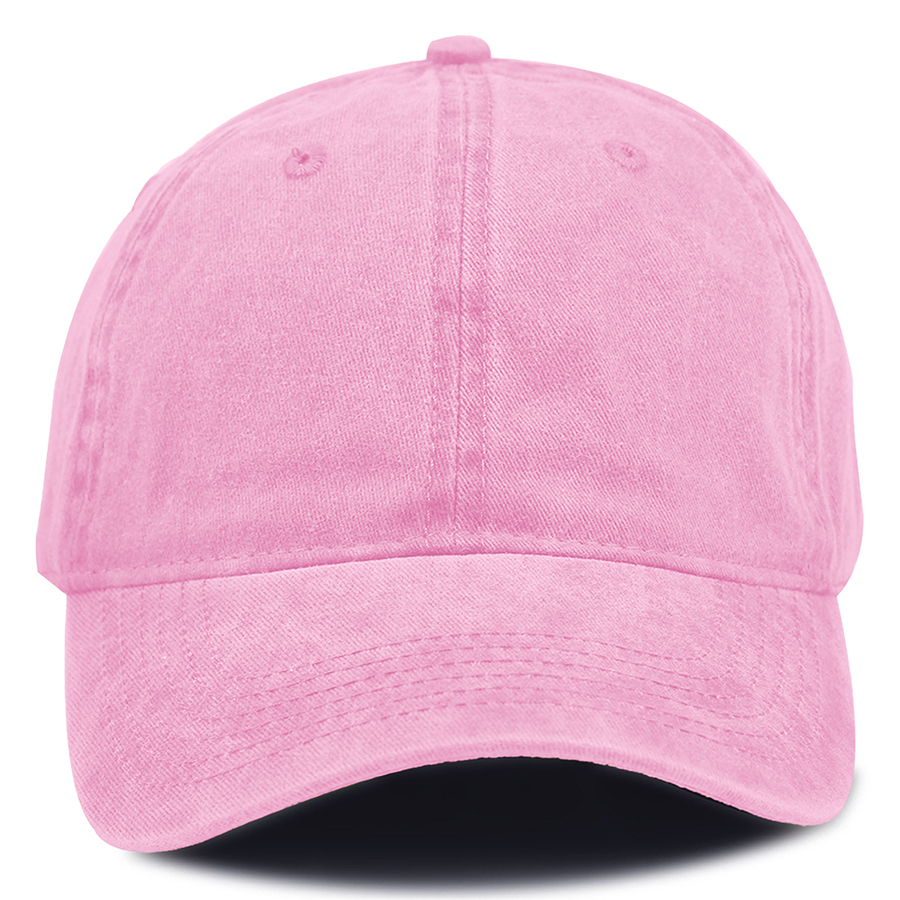 Stock Washed Cotton 6-Panel Baseball Cap w/ Metal Tuck 2