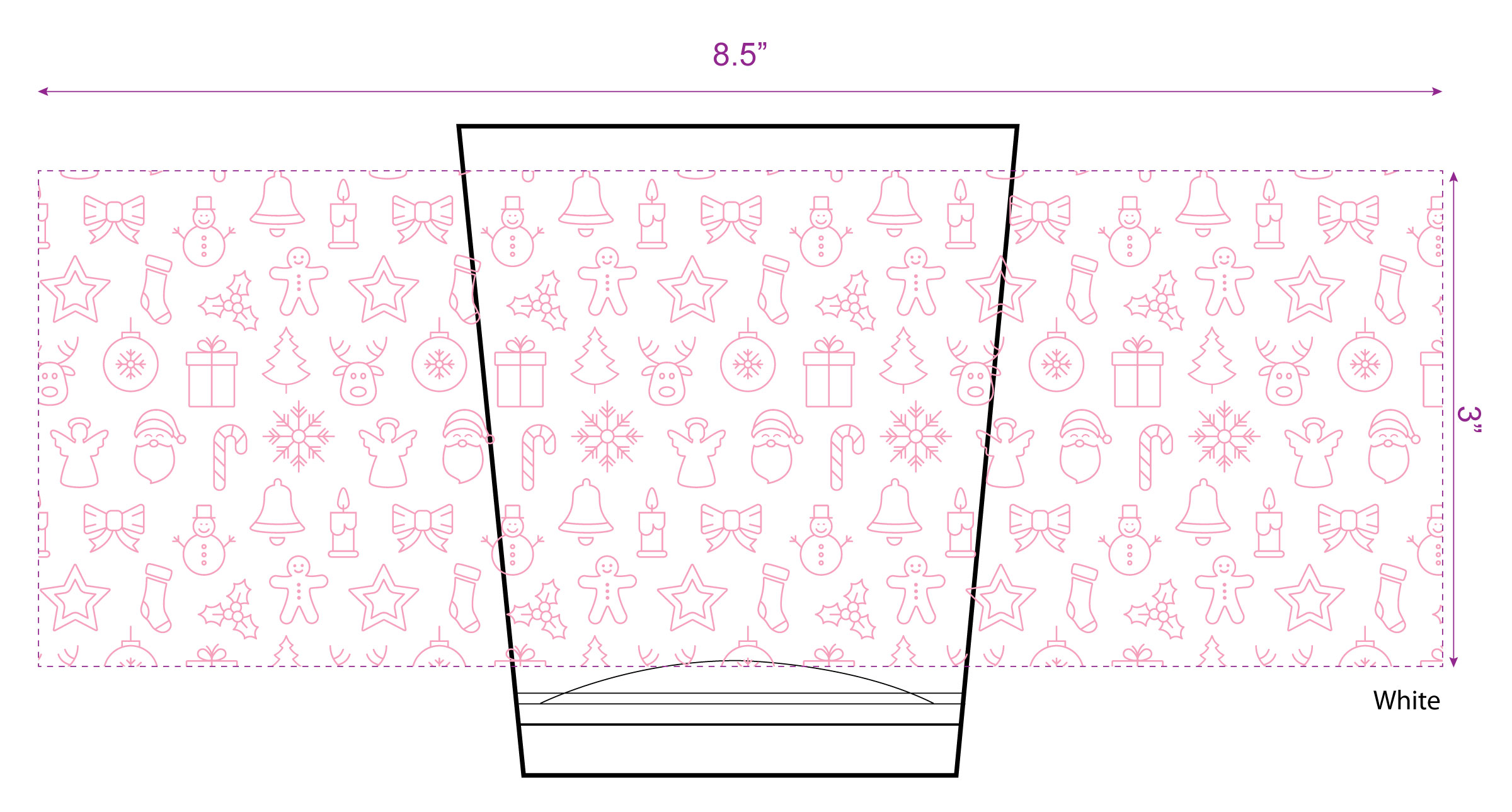 12oz Stock Holiday Cup 2