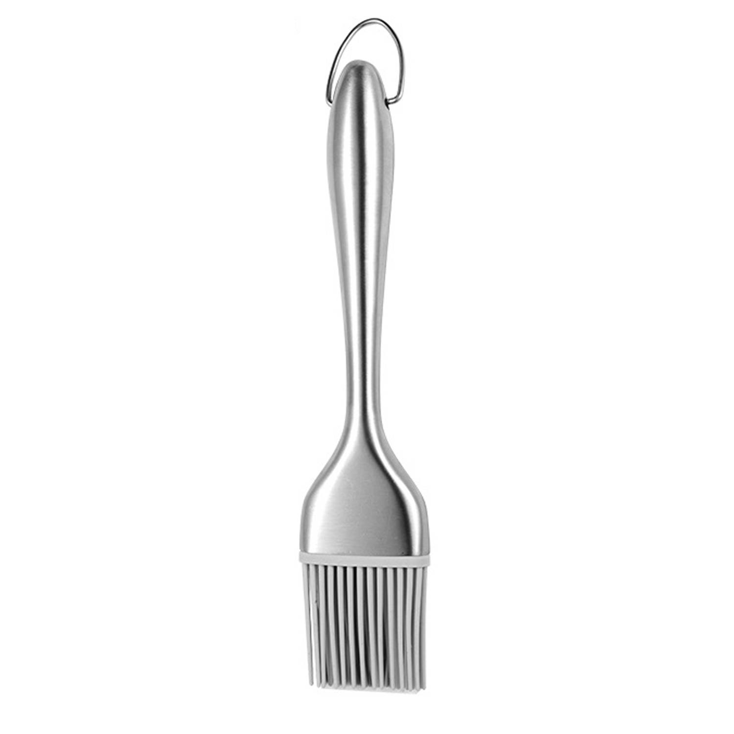 Stainless Steel Silicone BBQ Basting Brush 9