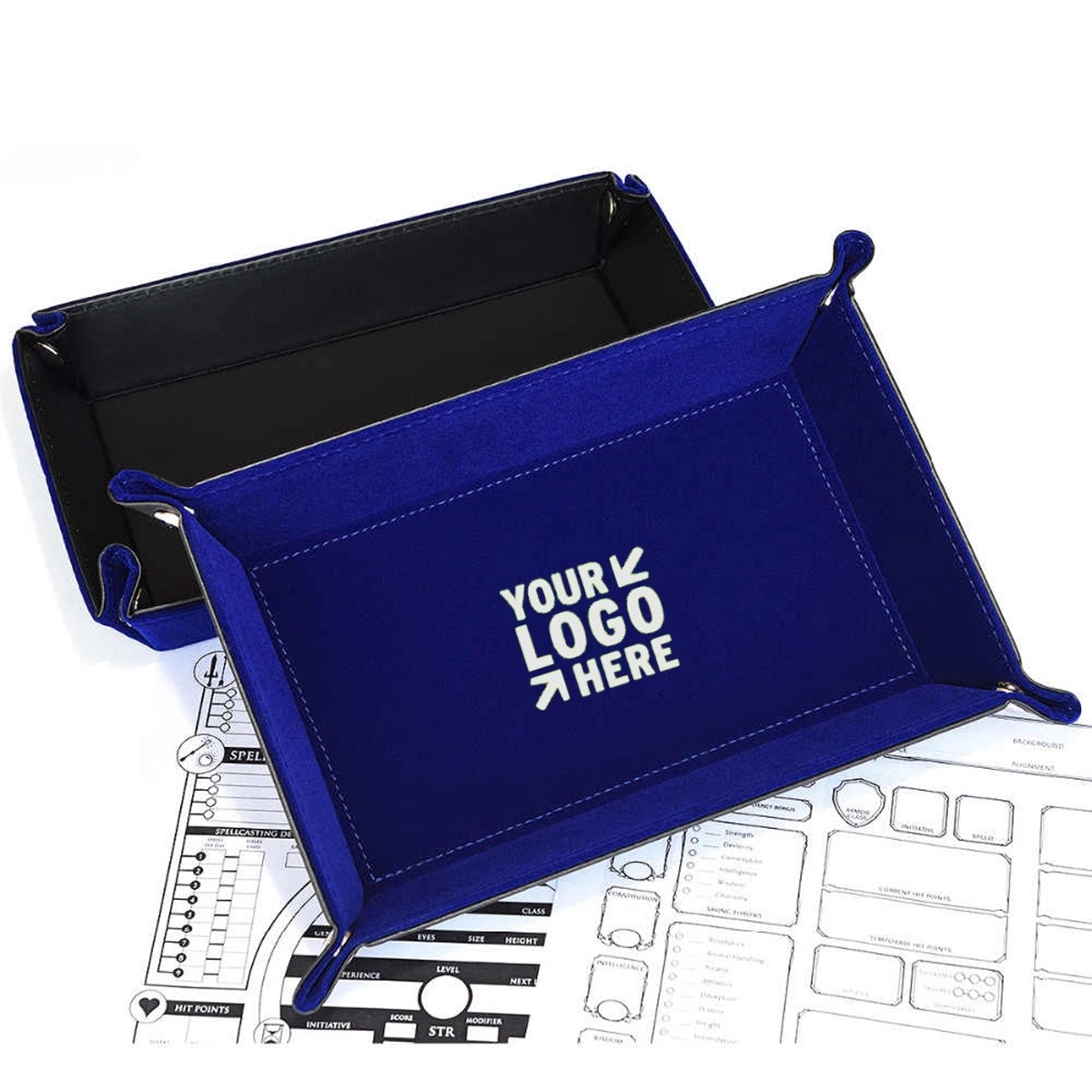 Dice Foldable Rectangle Tray 7
