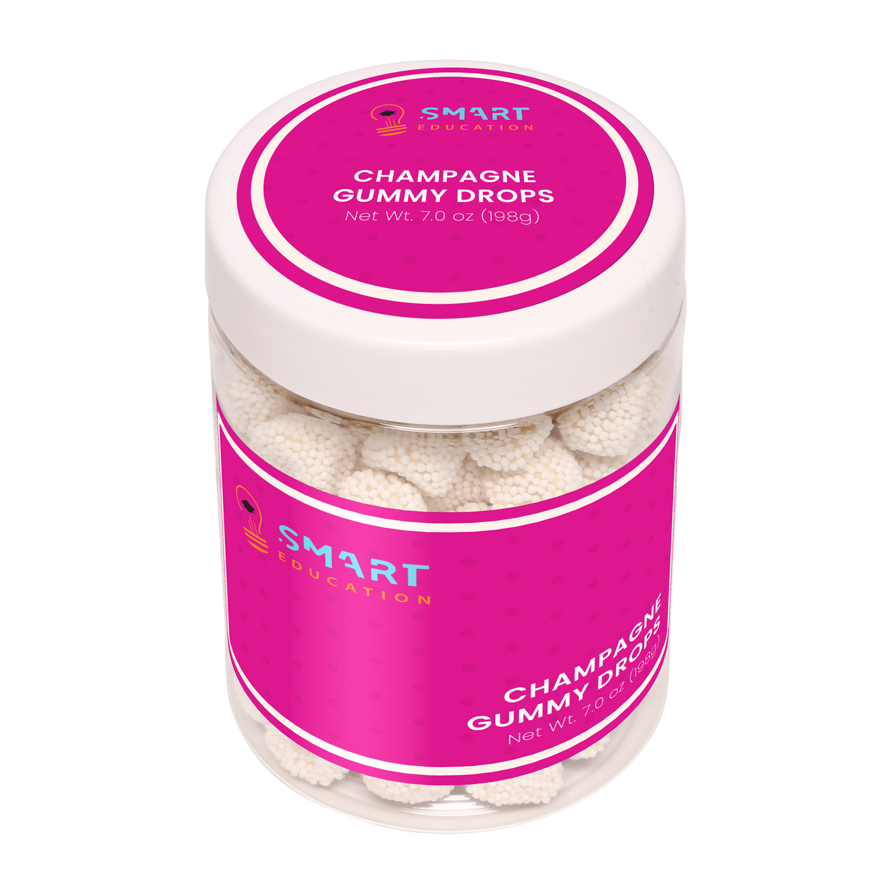 Jelly Belly® Champagne Bubbles®: Large Jar 3