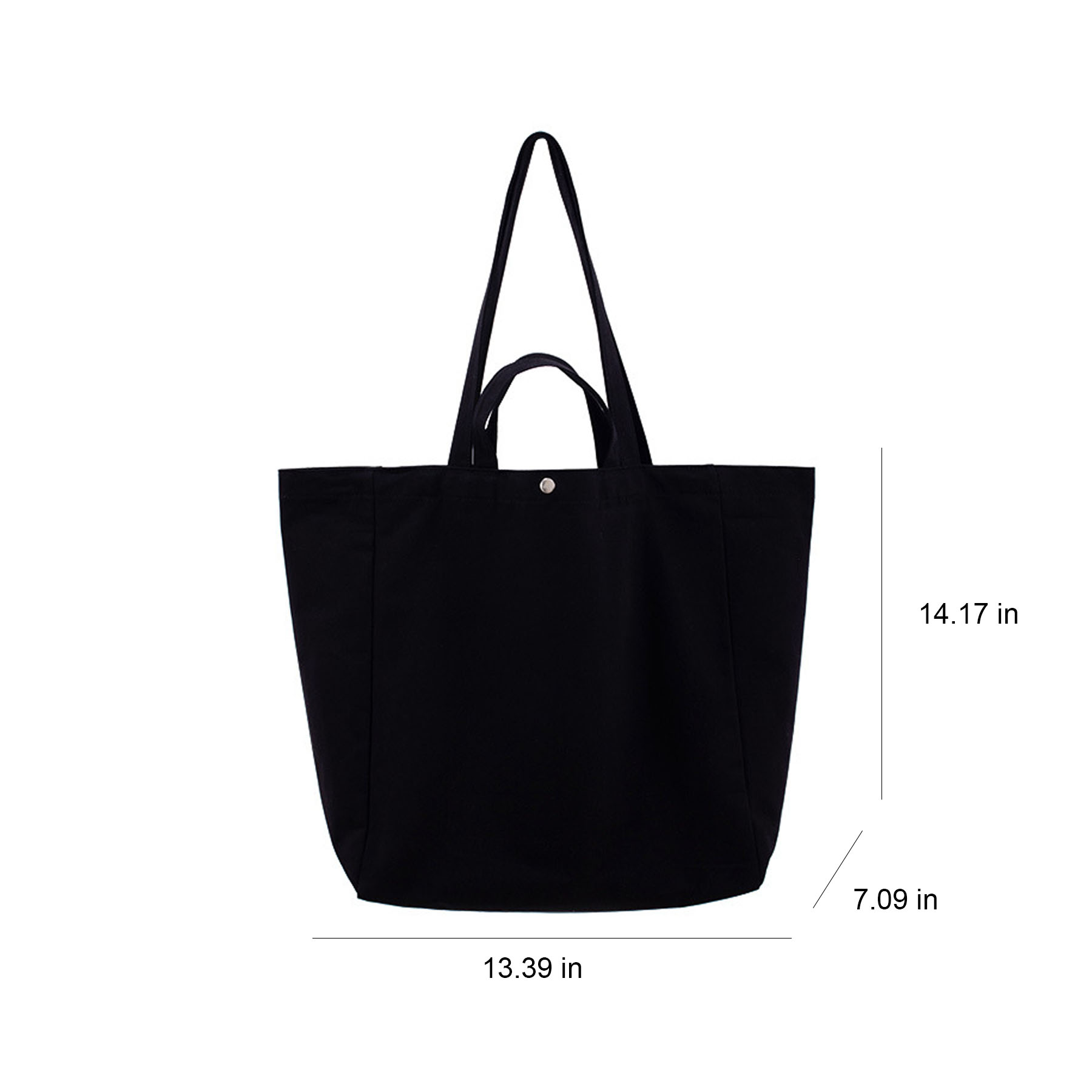 Versatile Casual Canvas Tote Bag 3